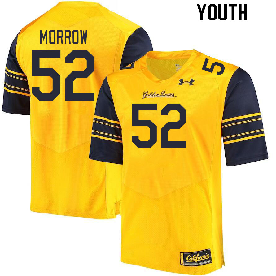 Youth #52 Nick Morrow California Golden Bears College Football Jerseys Stitched Sale-Gold - Click Image to Close